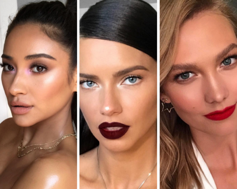 10 estrellas con una misma tendencia de maquillaje que te encantará